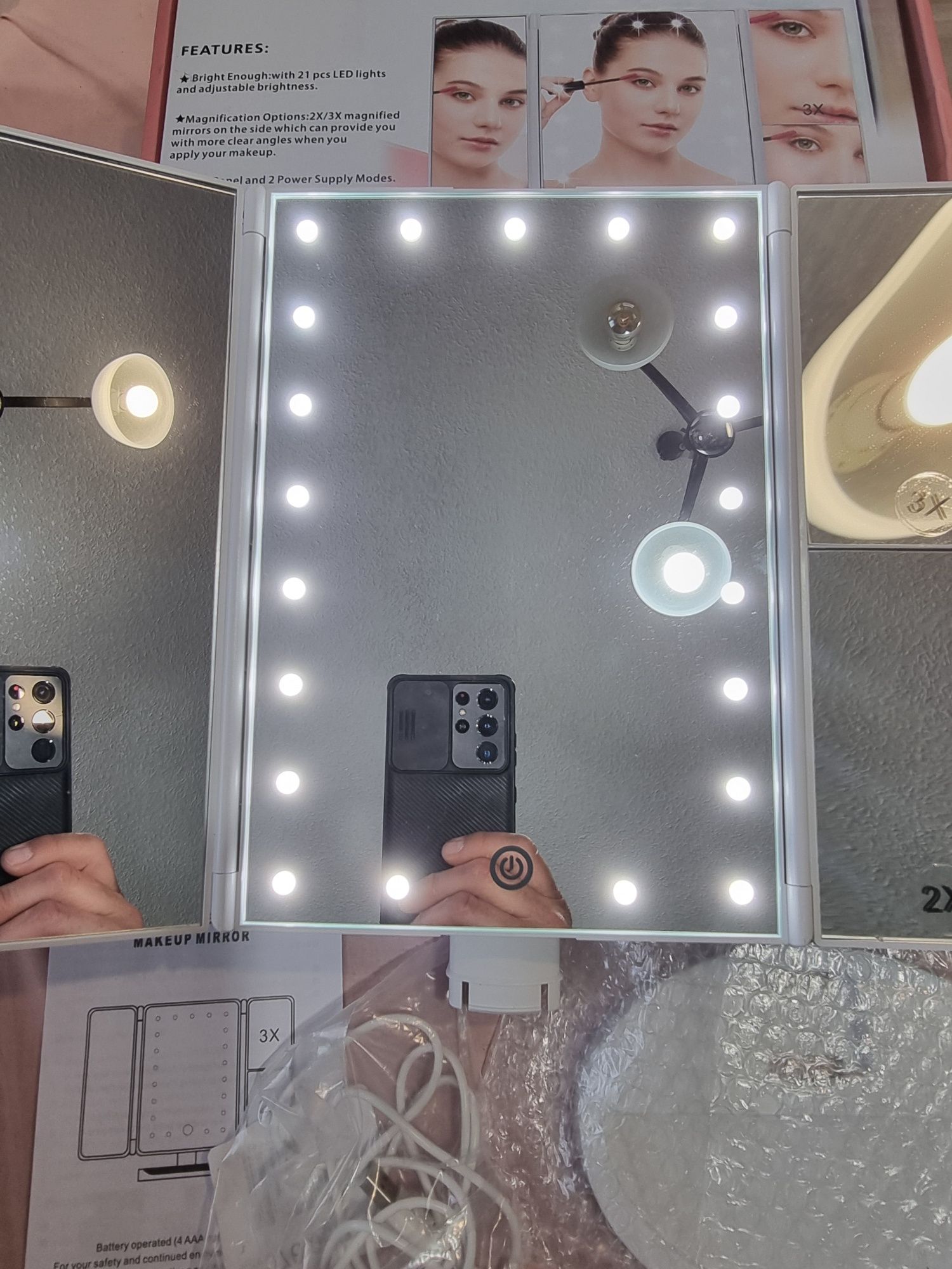 Lusterko kosmetyczne WEILY Mirror