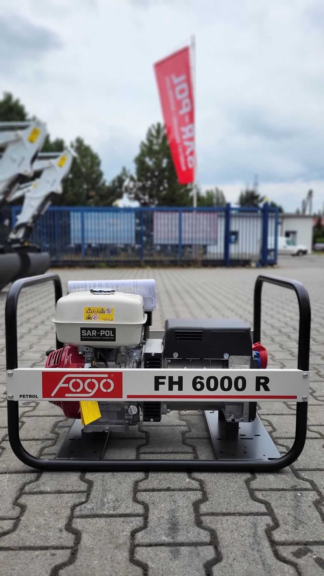 Agregat prądotwórczy FOGO FH 6000 R