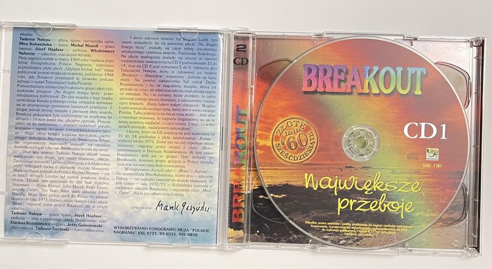 Breakout największe przeboje 2 cd