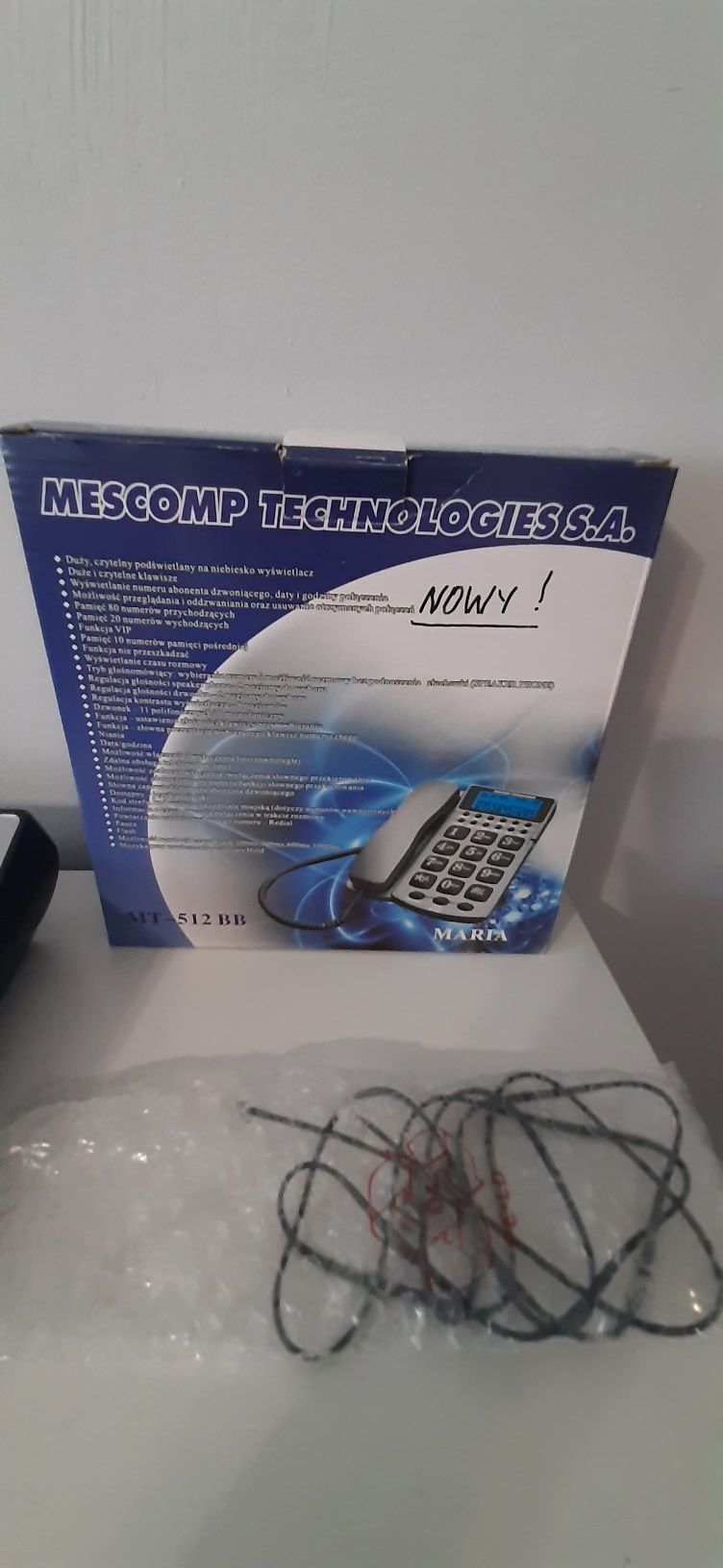 Witam sprzedam telefon stacjonarny  nowy!!!