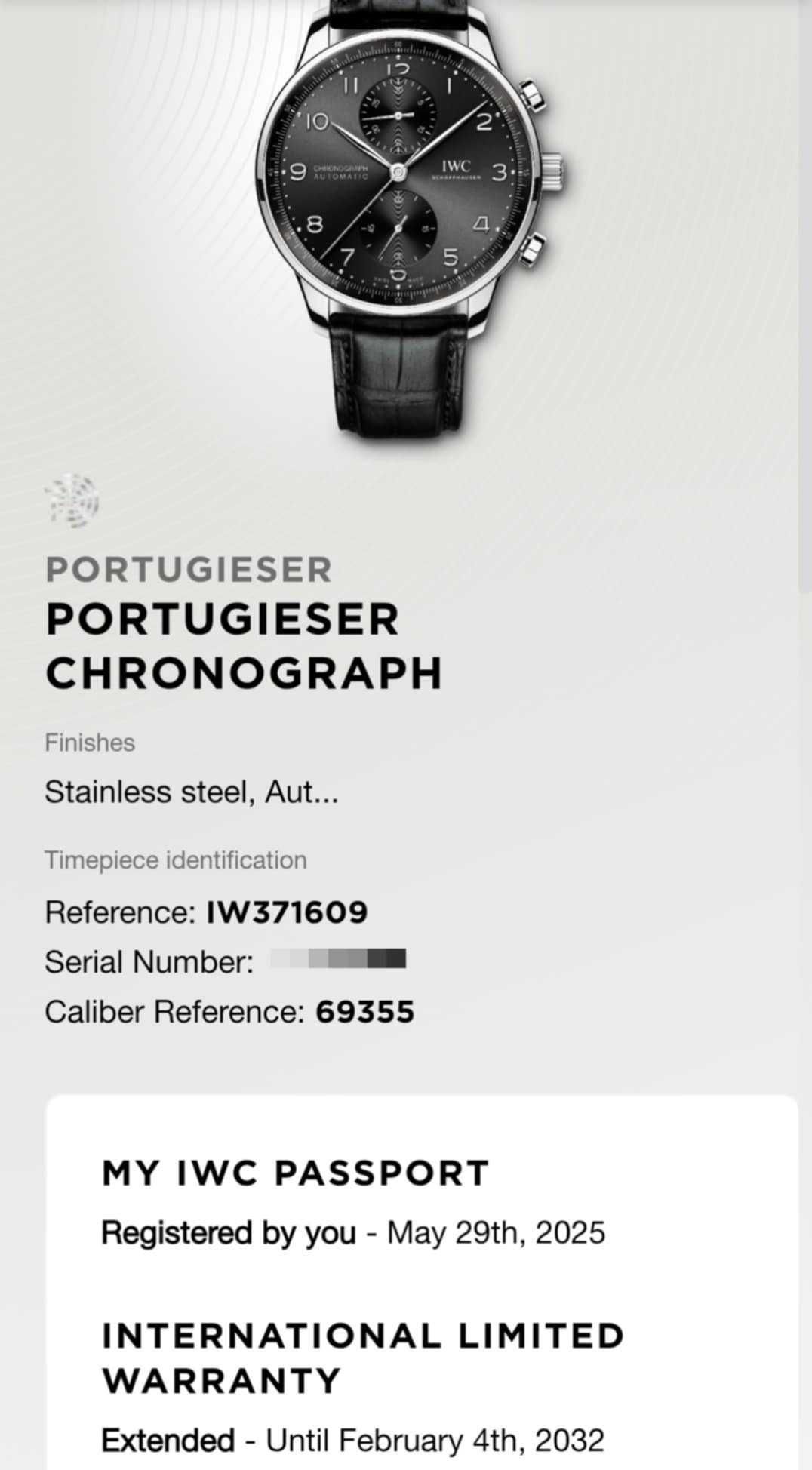 IWC Portugieser Chronograph 41mm 2024r / Gwar. do 2032