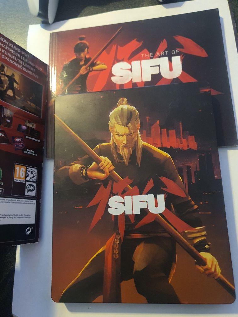 Sifu gra+ Steelbook Stan idealny komplet Ps4 Ps5