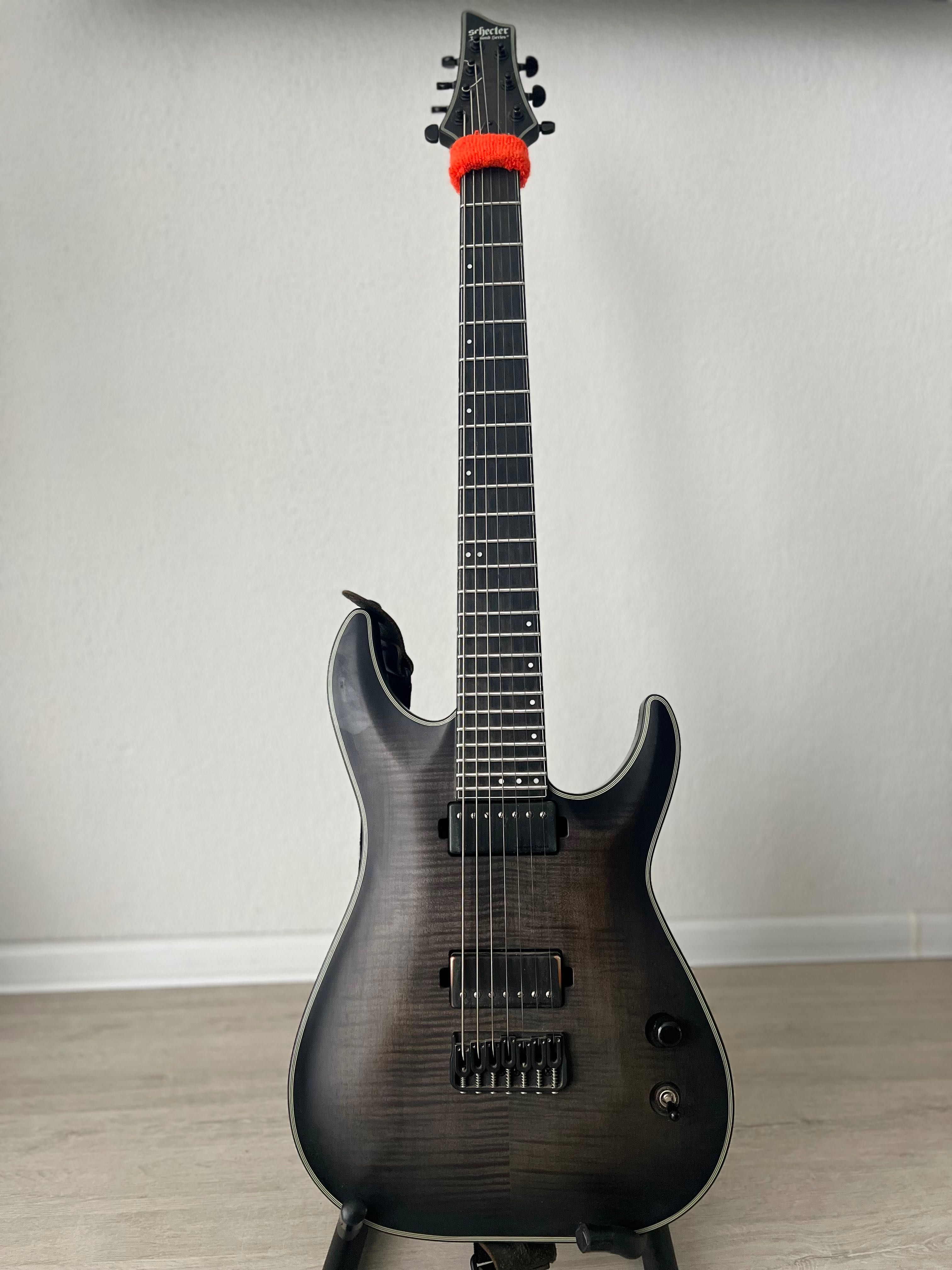 Електрогітара семиструнна Schecter KM-7 || Keith Merrow