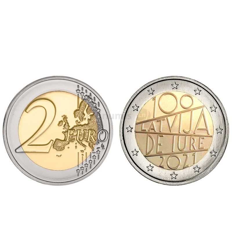 Vendo moedas de 2 euros da Letônia