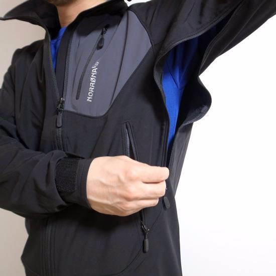 Damska Kurtka typu Softshell NORRONA SVALBARD FLEX 2 POLARTEC ros M