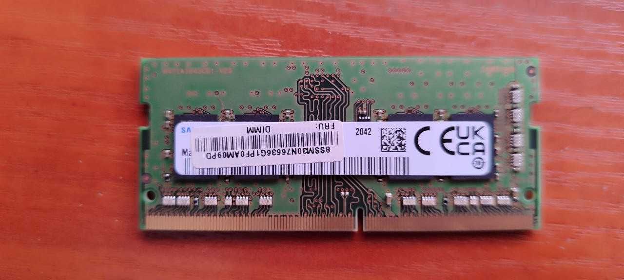 Оперативна память Samsung 8 GB x2 SO-DIMM DDR4 3200 MHz