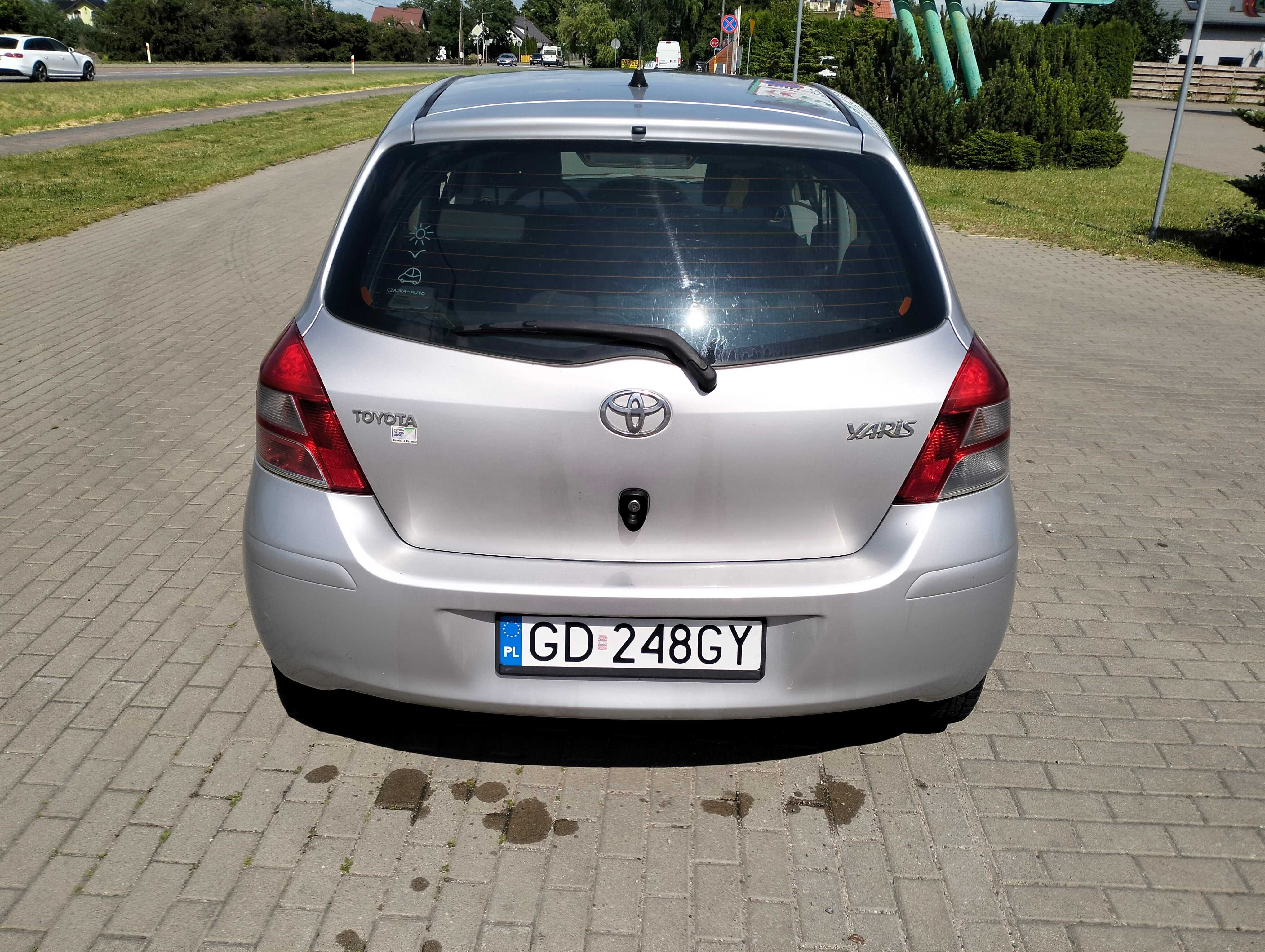 Toyota Yaris gaz 2012 r 5 drzwi