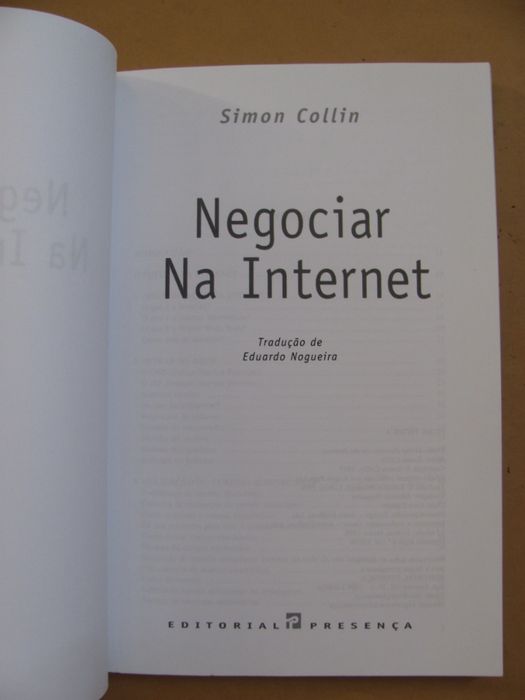 Negociar na Internet de Simon Collin