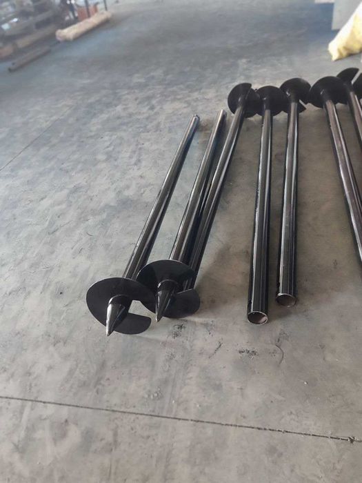 Палі гвинтові,однолопастні.Сваи винтовые,геошурупы.Наконечники.Оголовк