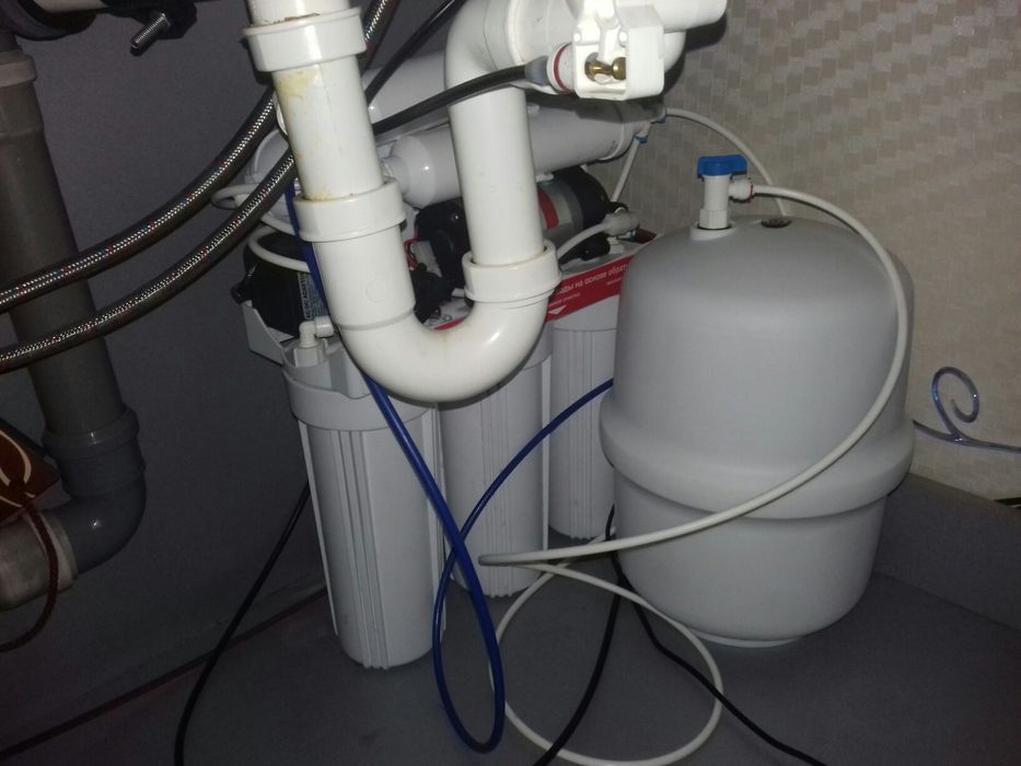 Зворотній осмос, фільтри для води, обслуговування, ремонт.