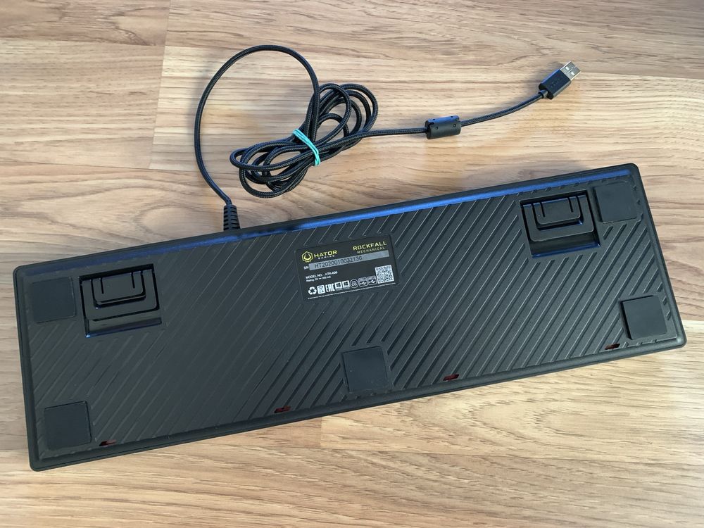 Клавіатура Rockfall Mechanical Hator RGB