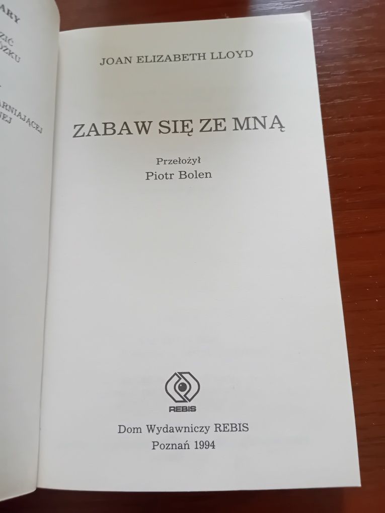 Joanna Elisabeth Lloyd Zabaw się ze mną