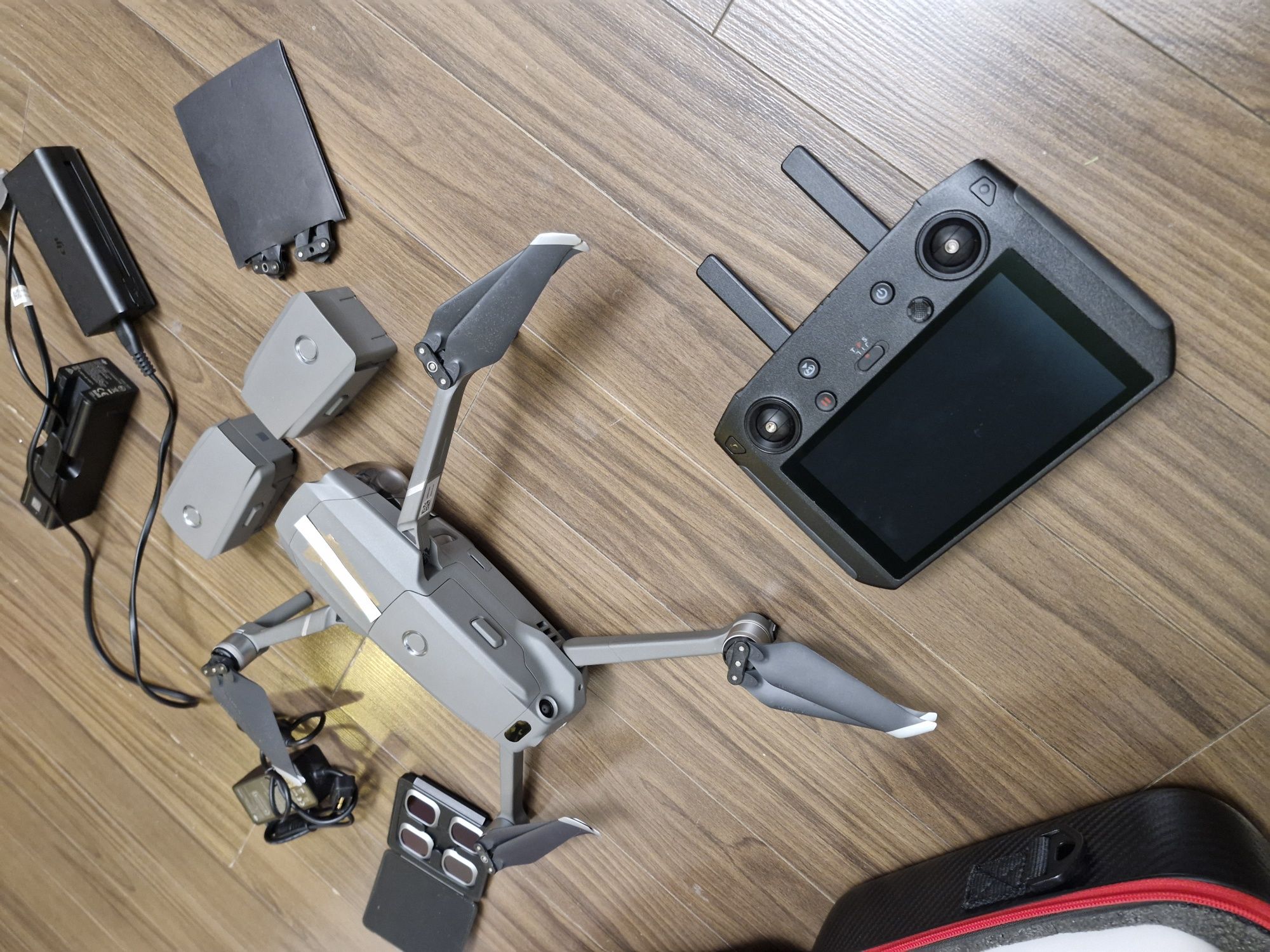 Dji Mavic 2 ZOOM 3 Aku Goggles Filtry Smart Controller fly more combo