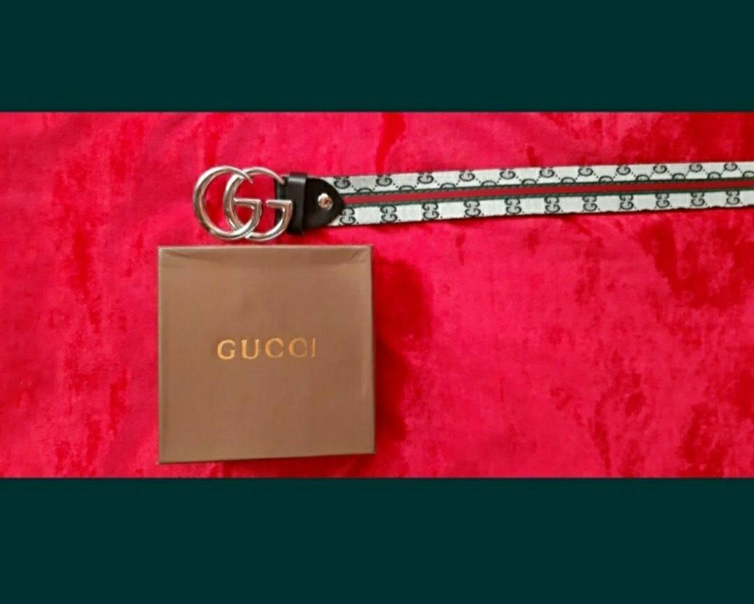 Gucci pasek unisex męski damski made in Italy piękny i elegancki