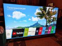 Телевизор LG43 Smart, 4K, Wi-Fi, Официальный