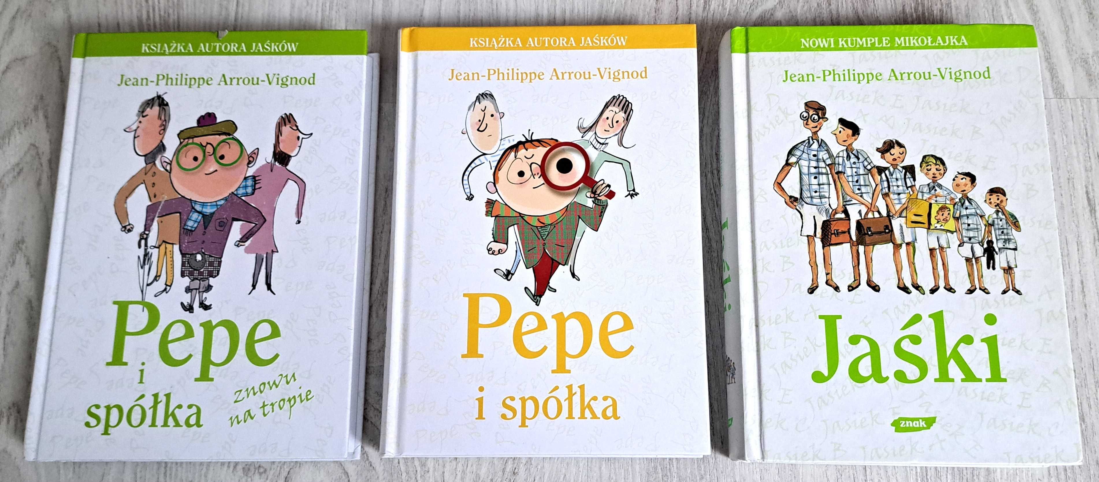 3x Jean-Philippe Arrou-Vignod Pepe i Spółka znowu na tropie + Jaśki