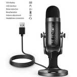 Микрофон mu900 USB конденсаторный в стиле Blue Yeti - Черный