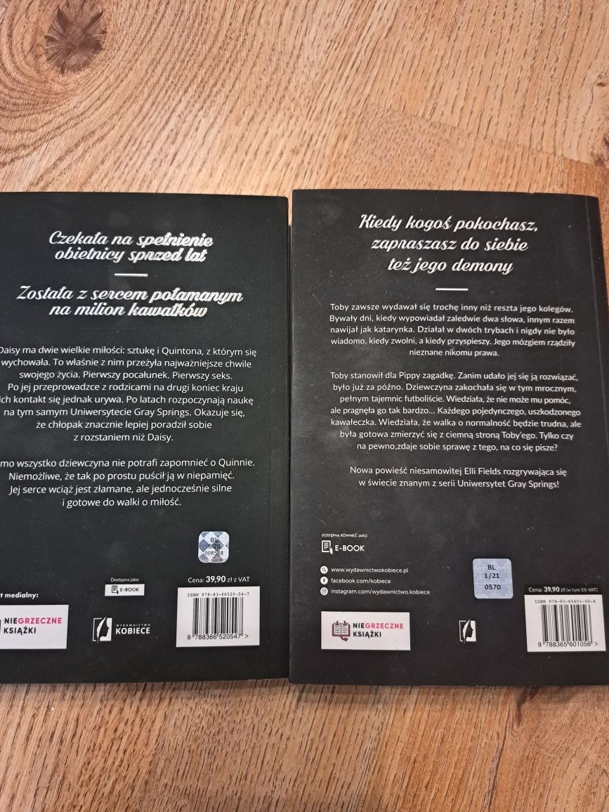 Zakazana i słodko gorzka Ella Fields romans