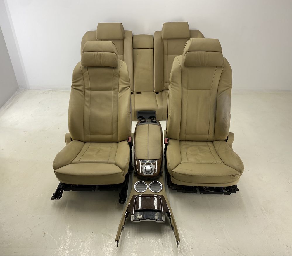 Bmw 7 E65 fotele fotel kanapa tunel wnetrze tapicekra