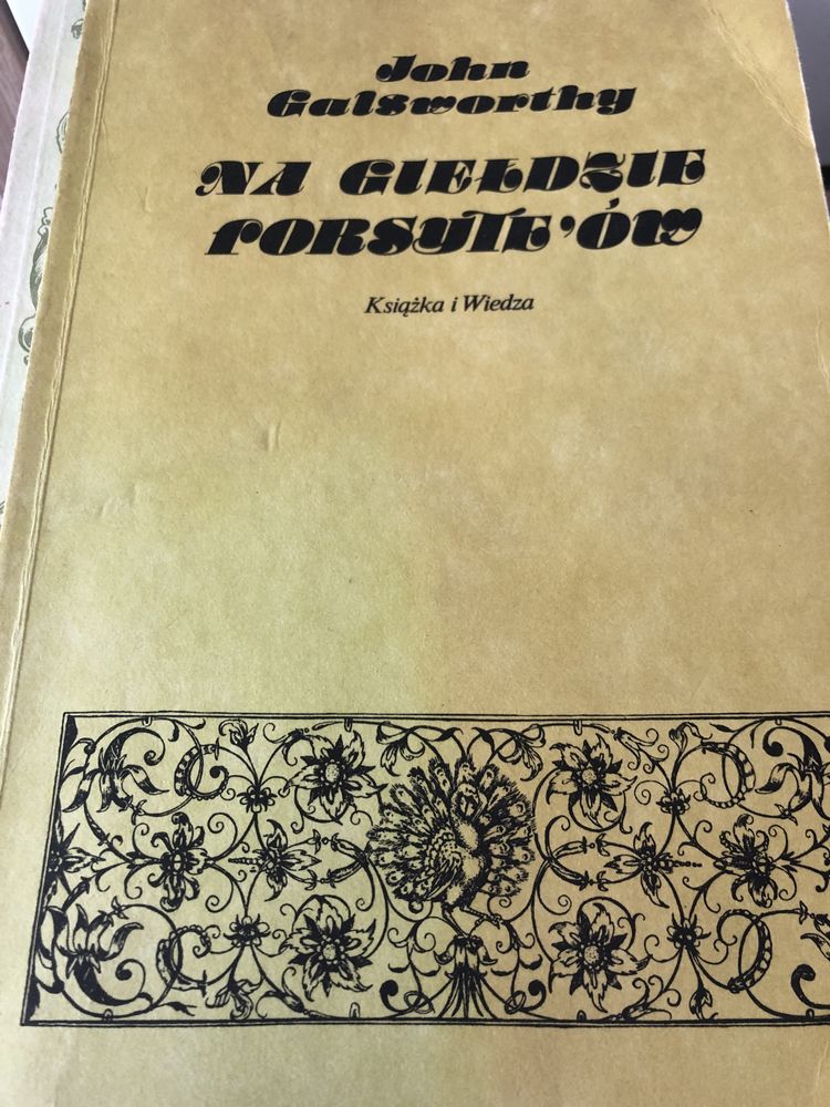 Saga Rodu Forsyte’ów Galsworthy 7 sztuk