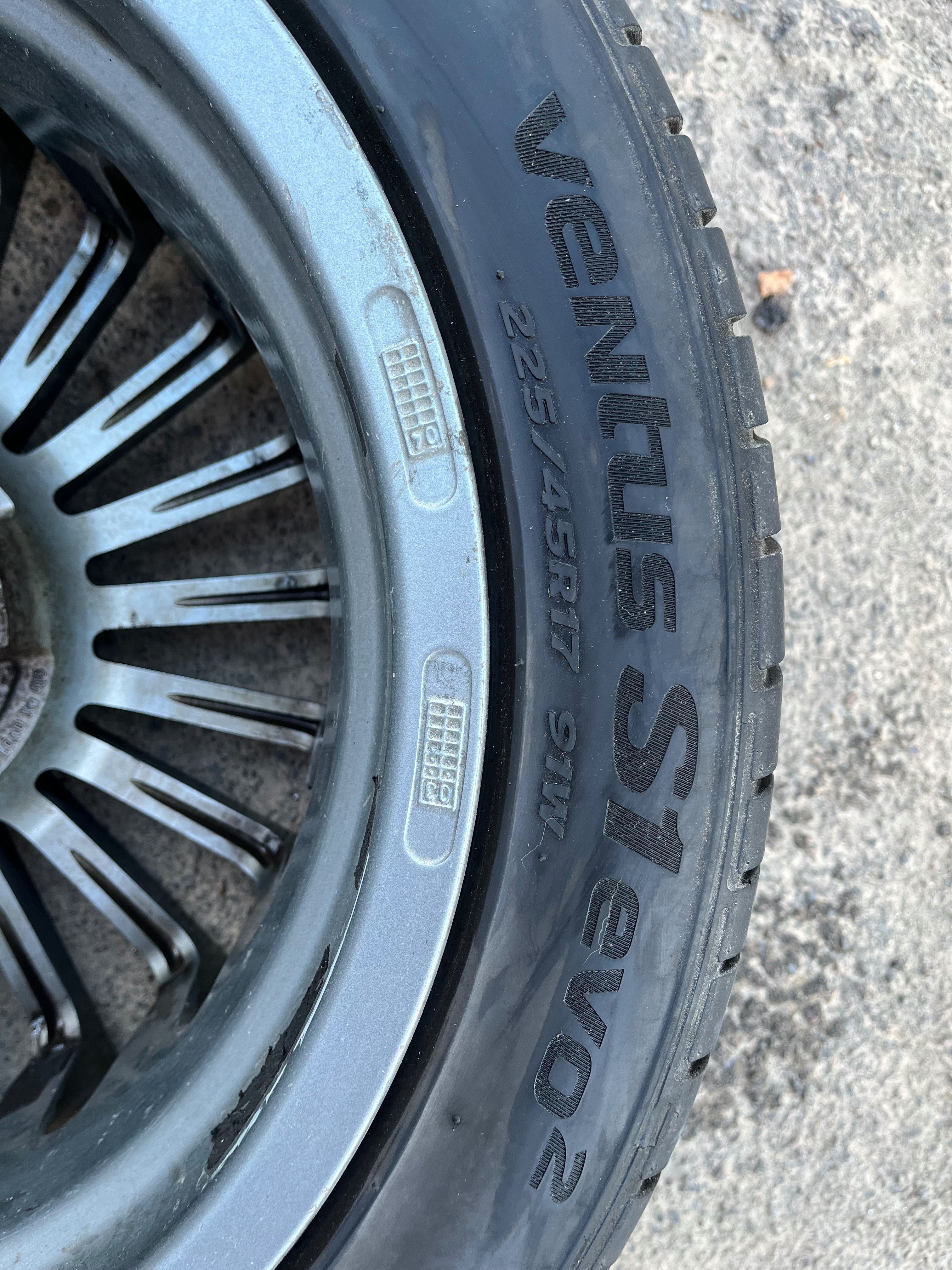 Літня резина 225/45r17 з дисками