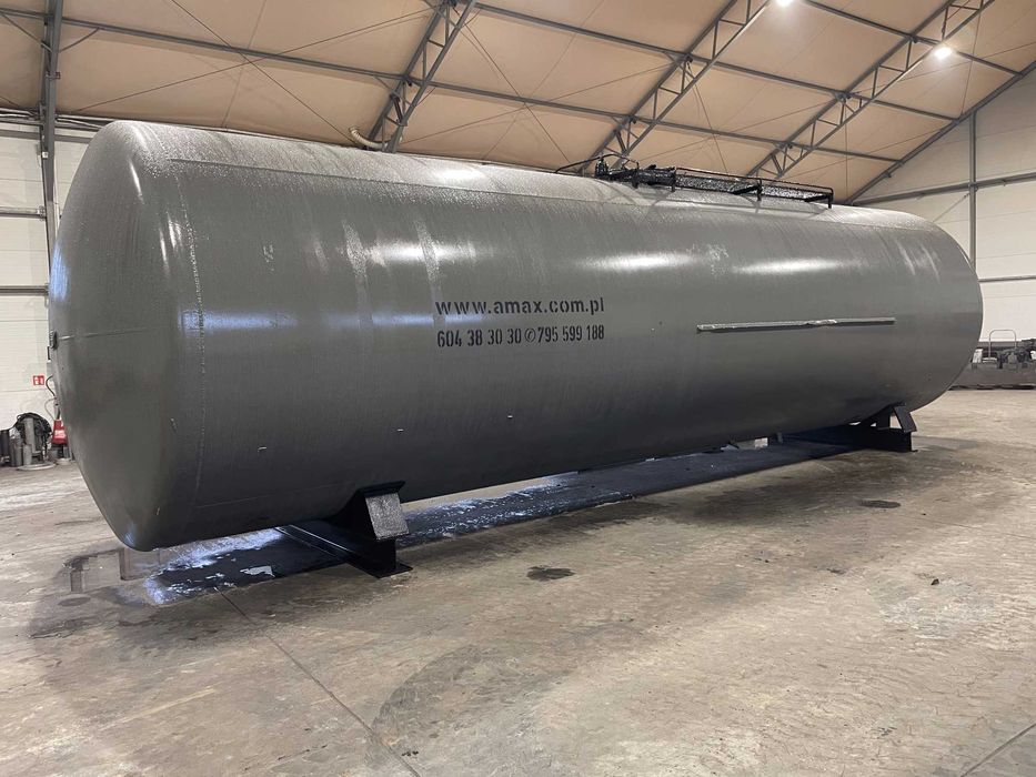 Zbiornik 60 000 litrów kolejowy ze stali na nogach