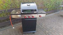 Grill gazowy EL FUEGO HOUSTON 3+1 11.5kW SOLIDNY 48x42cm NOWY !