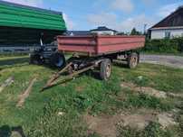 Przyczepa wywrotka 2 strony 6 ton