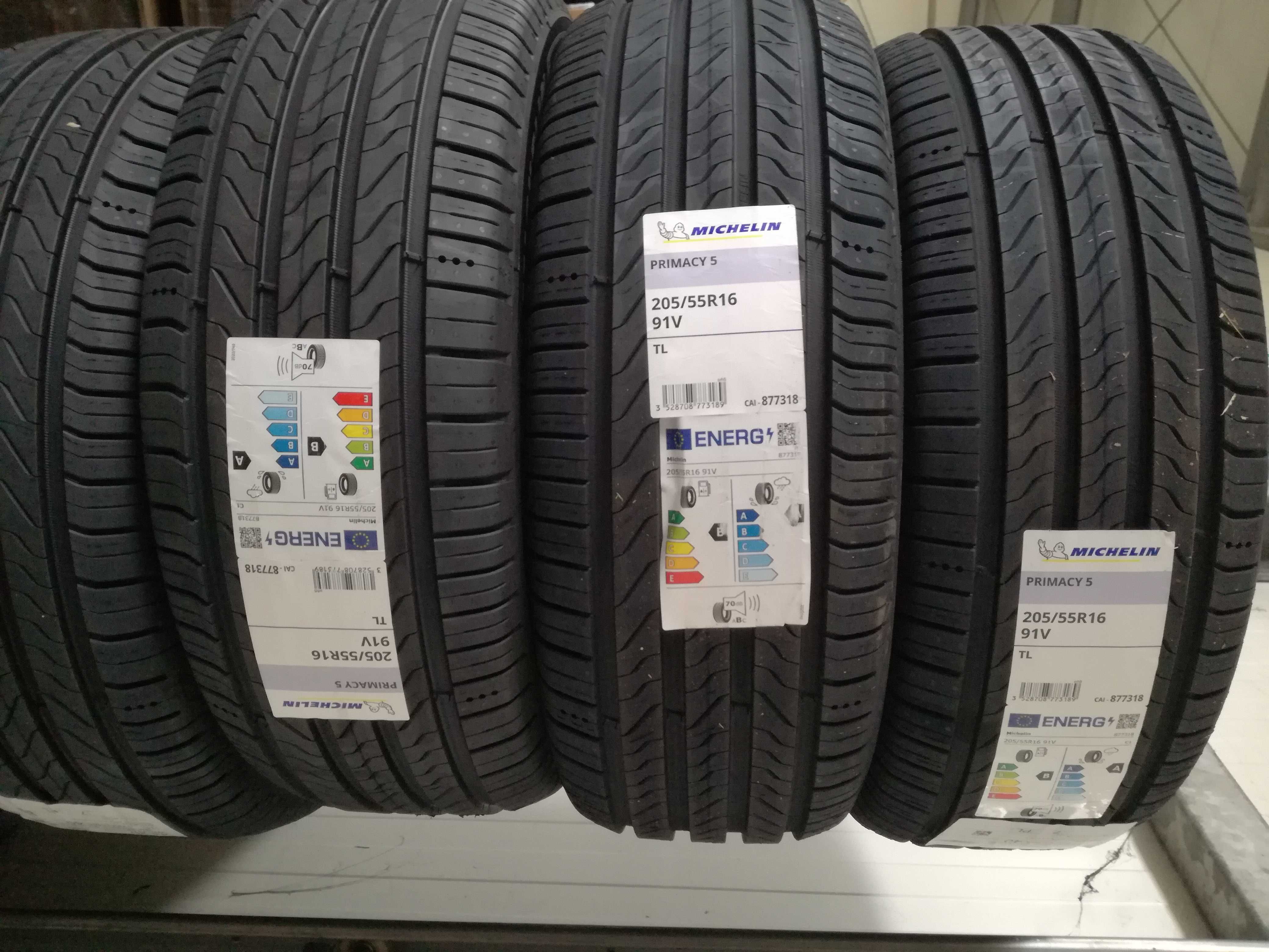 205/55R16 91V  Michelin PRIMACY 5 opony letnie - komplet