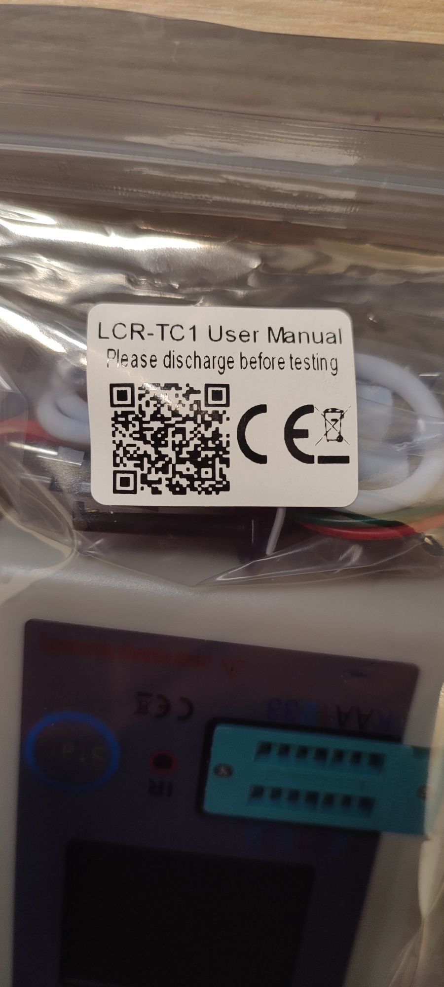 LCR TC1 тестер радіо деталей, новий.