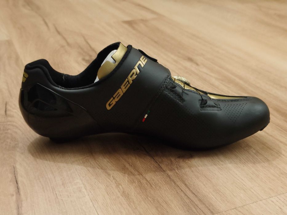 Sapatos de estrada Gaerne CarbonG.STL Gold Rush