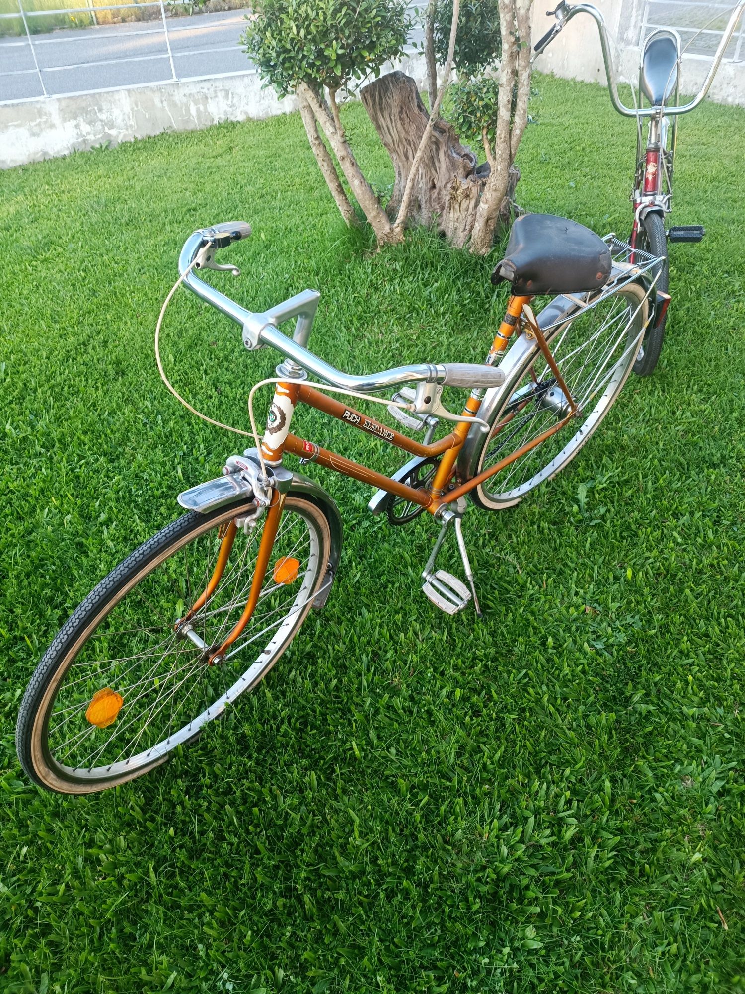 Bicicleta antiga marca puch
