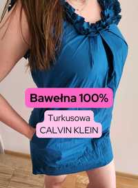 Bawełniana sukienka Calvin Klein