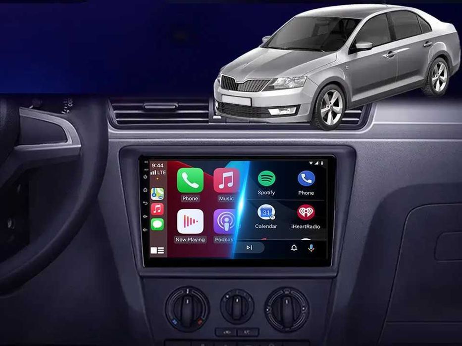 Radio samochodowe Android Skoda Rapid Spaceback (9") 2014