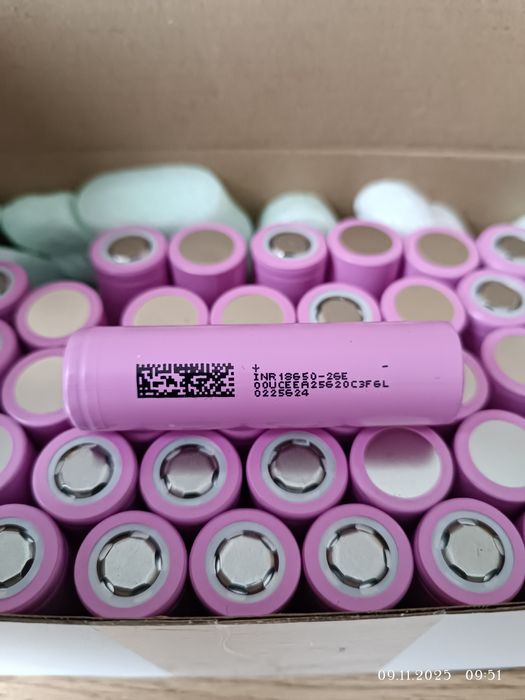 Акумулятор Li-lon INR18650 26E DMEGC 2600 mAh