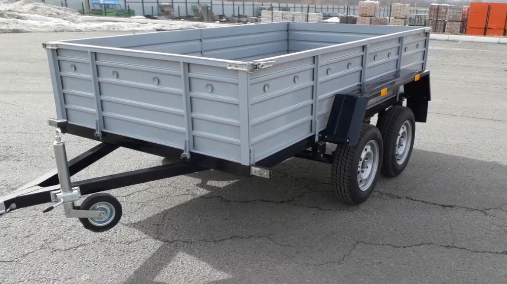 Причіп Двохосний Кремінь+Коріда-Тех. Розстрочка без%! Причеп легковий