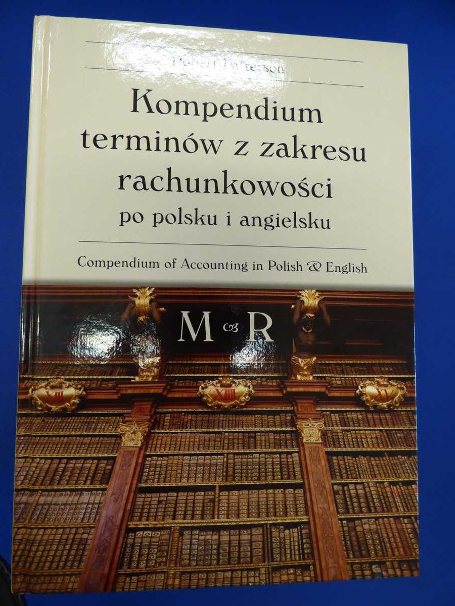 Kompendium terminów z zakresu rachunkowości polski i angielski 5 tomów