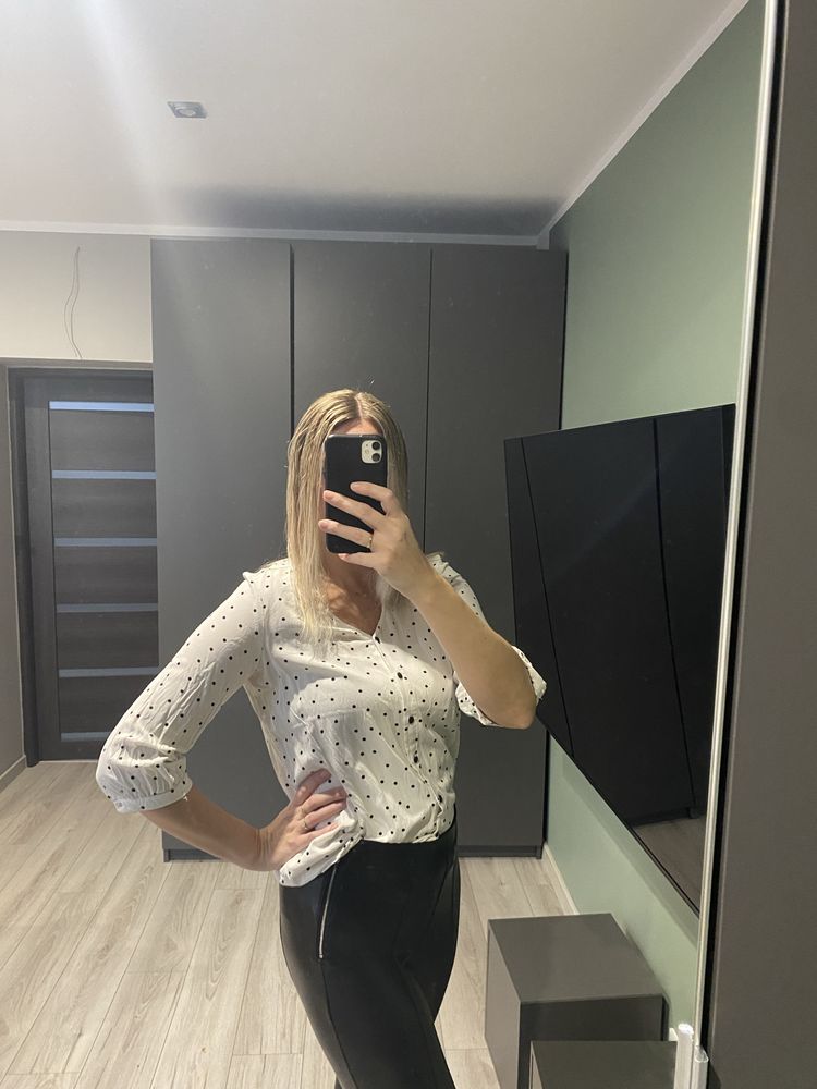 Bluzka koszula biala Mohito r. 36