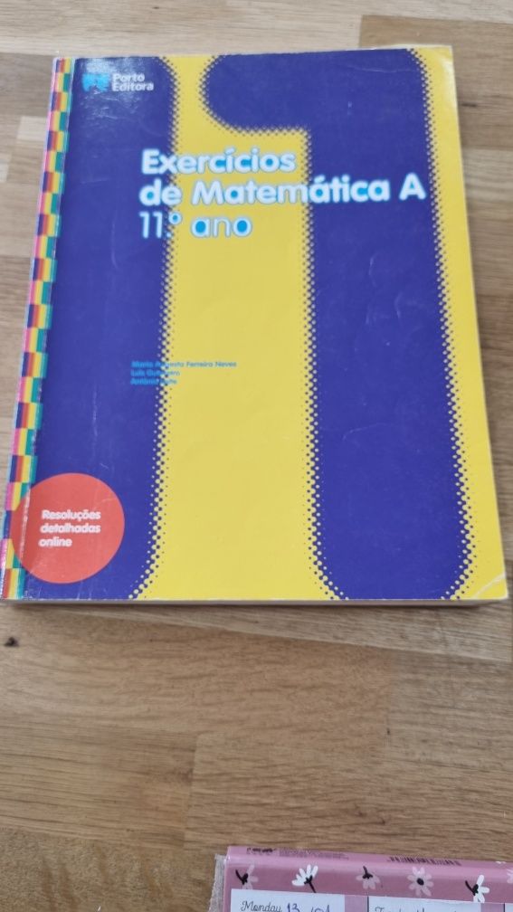 Exercícios de matemática A 11 ano