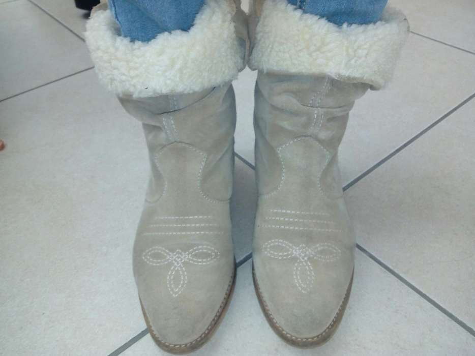 Botas pele com pelo