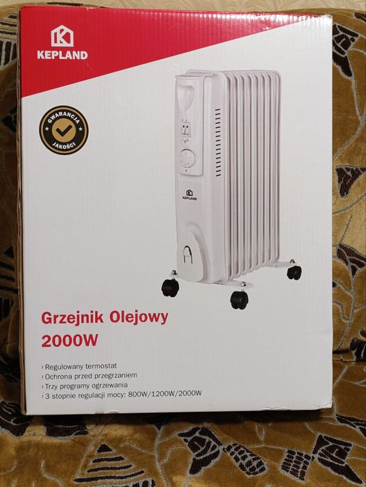 Новый масляный обогреватель Kepland 2000W.
