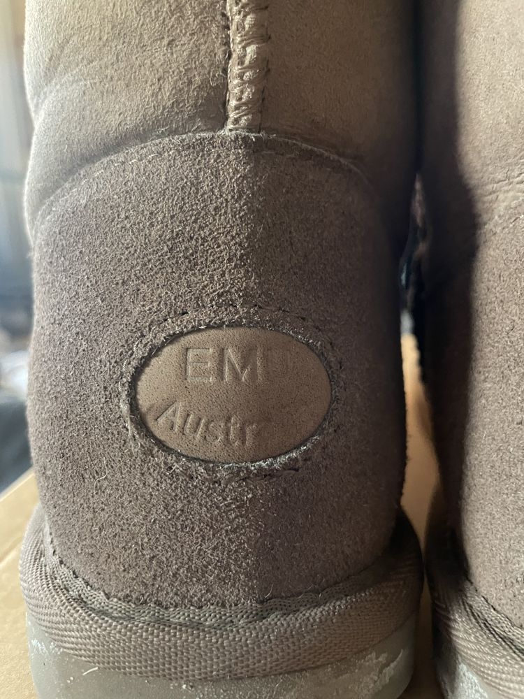 Buty sniegowce kozaki Emu Stinger Mini zimowe Mushroom 42 jak NOWE