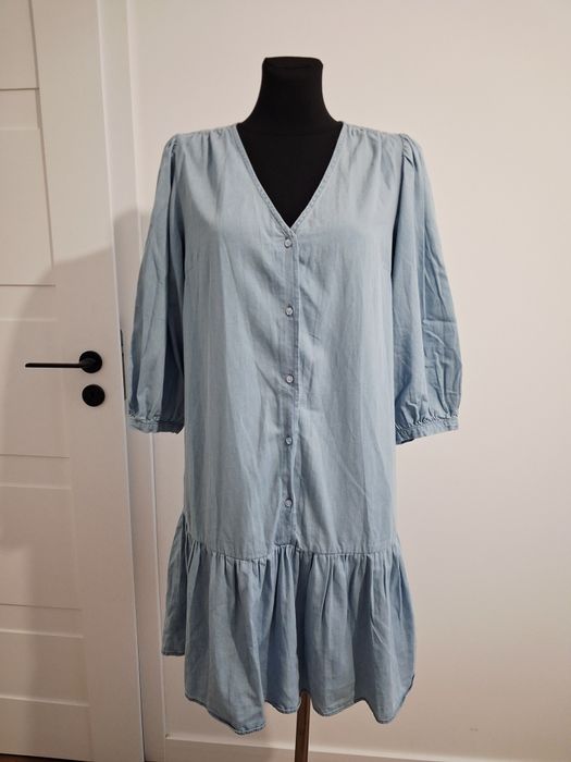 Msch Copenhagen sukienka błękitna damska S