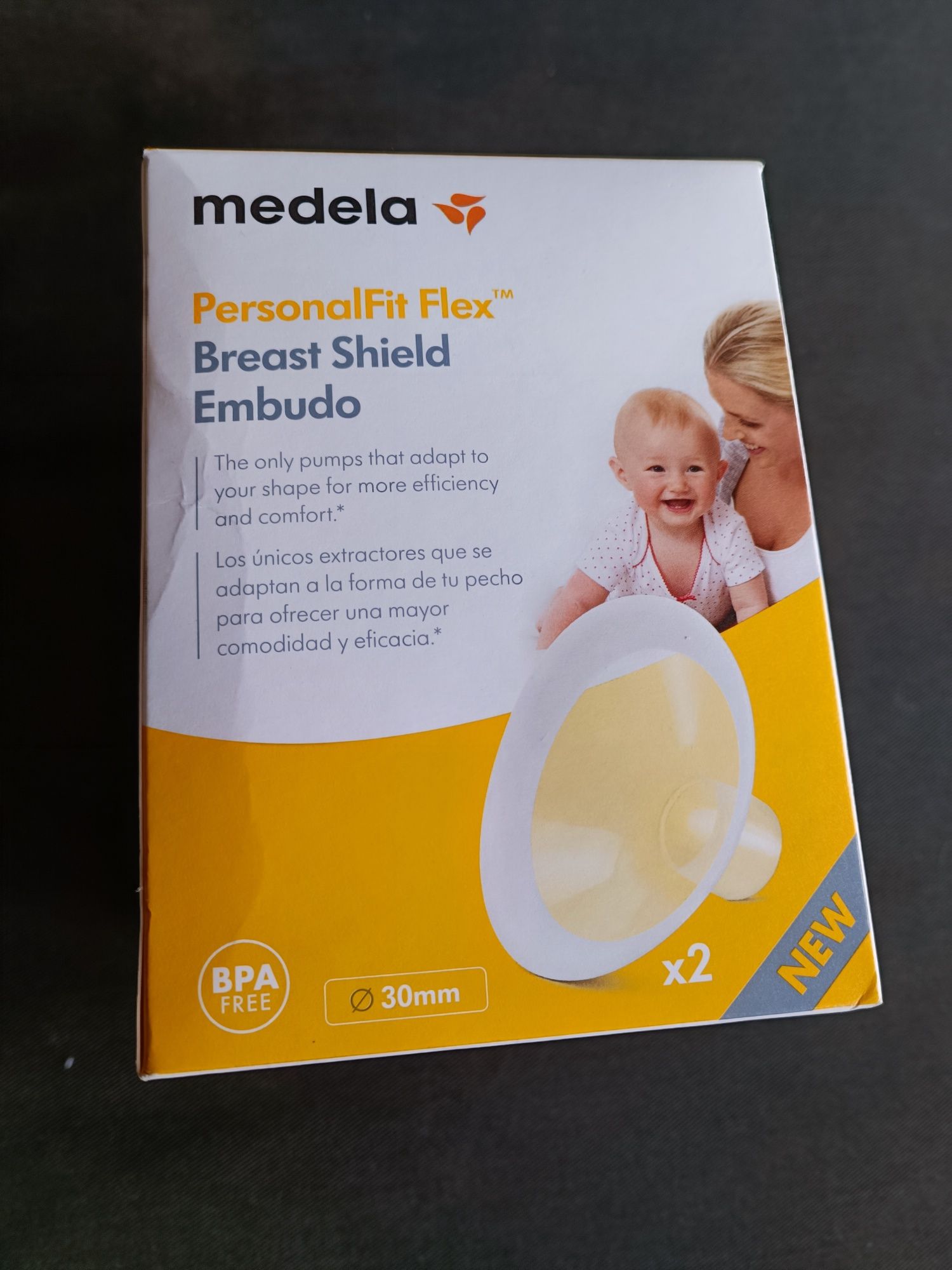 Funil para extrator de leite medela