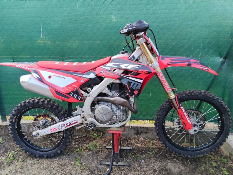 Honda CRF450 r 2021r stan BDB 80 MTH sprowadzona z Czech !