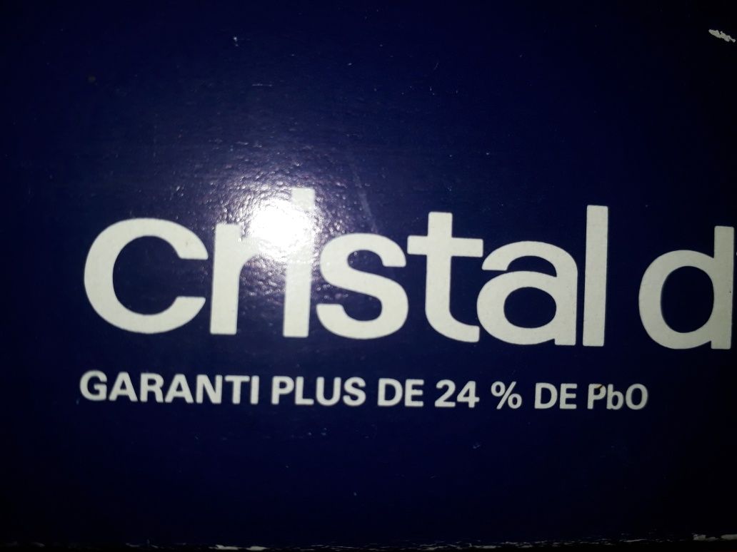 Stare kieliszki Cristal d' arcues kryształowe 6 szt 12cl /18l Cl