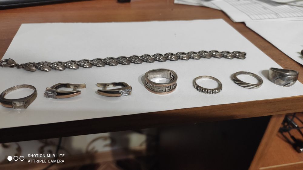 Продам серебряные изделия б/,у