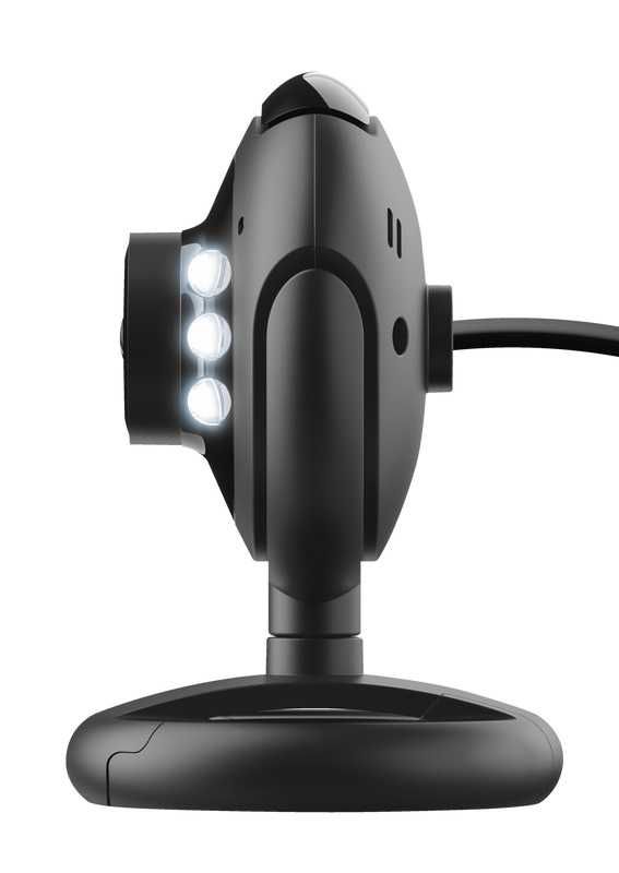 Kamera internetowa - TRUST - 640x480 - USB z mikrofonem i diodami LED.
