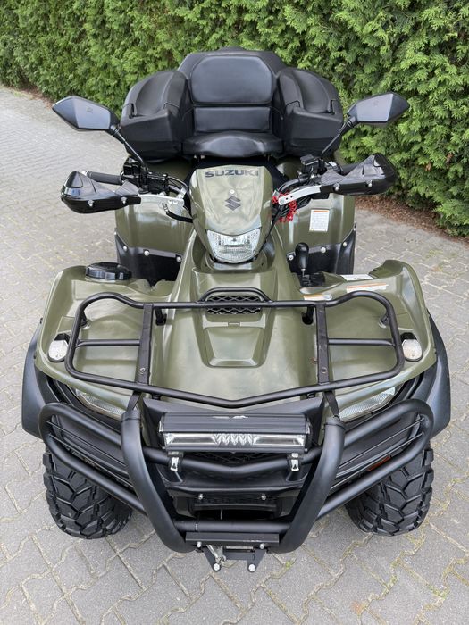 Suzuki KingQuad 750Axi 4x4 Blokada*alufelgi*kufer-hak grizzly can am