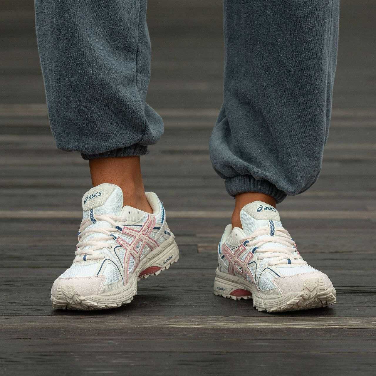 Кросівки Asics Kahana 8 White Blue Pink | Кросівки Асікс